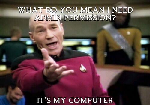Pigeoncorp1's tweet photo. What do you MEAN I have insufficient permissions?  I MADE YOU!
https://t.co/a95CZ47g9q https://t.co/9r9iax21wr