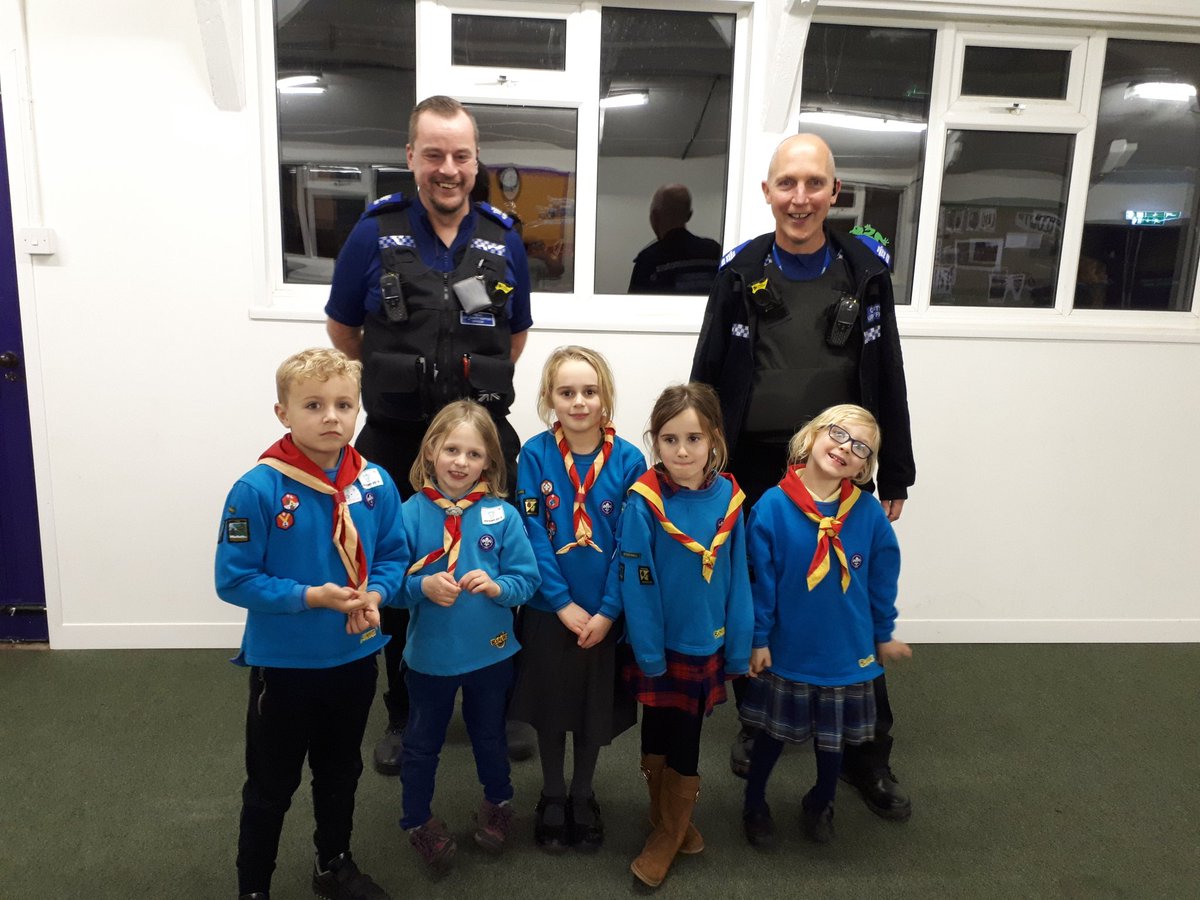 Ledbury Safer Neighbourhood Team (@ledburycops) on Twitter photo #PCSOs Alexander and Ashby visited #Colwall beavers this evening as part of their <a href="/UKScouting/">UKScouting</a> Safety Activity Badge #Community #Safety #Fun #PCSOs Alexander and Ashby visited #Colwall beavers this evening as part of their <a href="/UKScouting/">UKScouting</a> Safety Activity Badge #Community #Safety #Fun