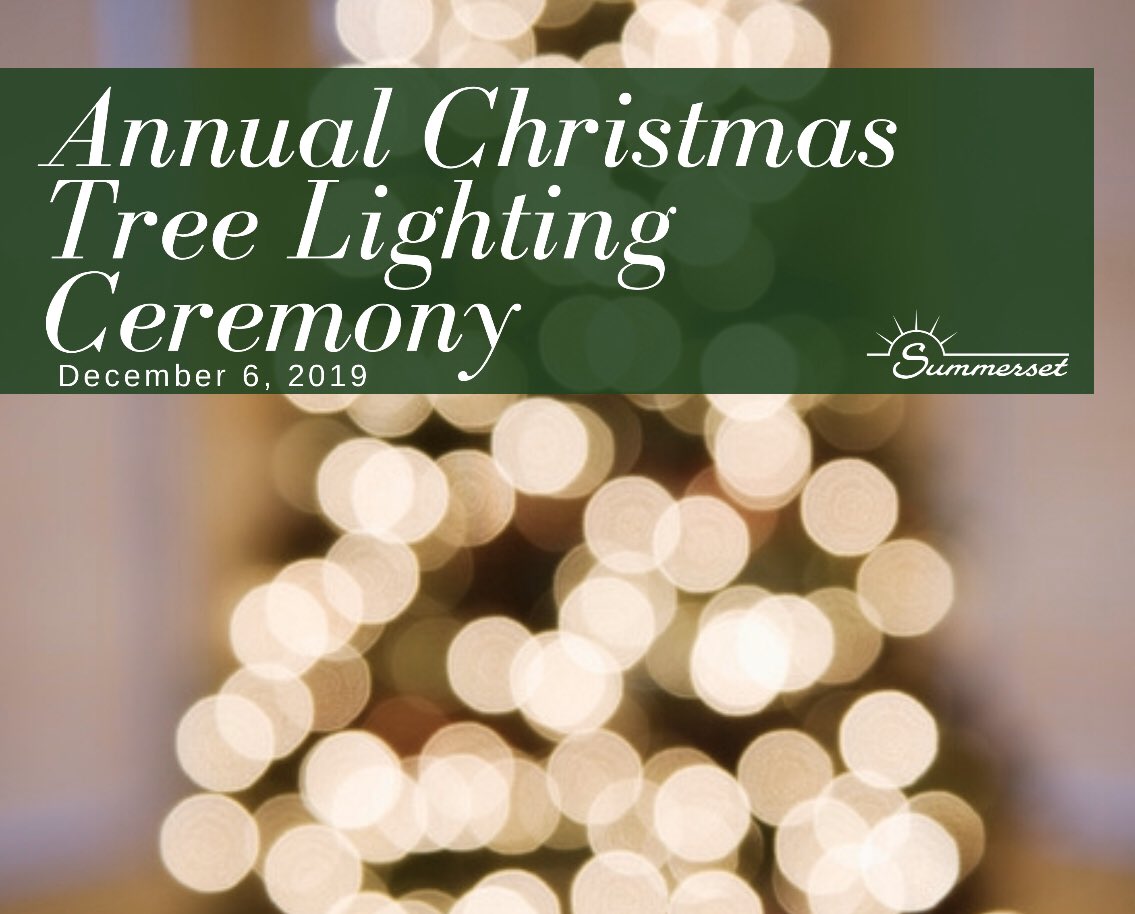 Join us on Dec. 6 at 6:00pm for our Annual Christmas Tree Lighting Ceremony! RSVP by Nov 29th by calling 404-691-4545.