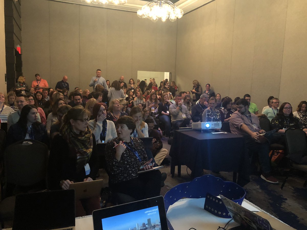 So... it’s a little packed in here!  But you can always follow along at the #appsmackdown7 hashtag starting at 2:55 PM #NYSCATE19.  We live tweet each app every 3 minutes