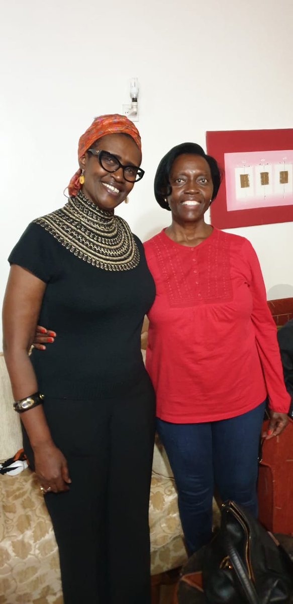 MarthaKarua's tweet photo. With my sister @Winnie_Byanyima Who is a source of pride and an inspiration to many of us https://t.co/YY4oCpHMEd