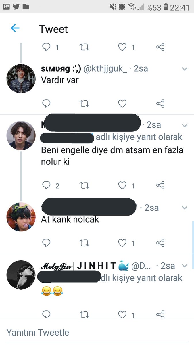 Merishi2's tweet photo. @lalunasonata @babyguk0901 Herkes bu kafa ile mesaj atıyor kimse ciddi olarak kızla uğraşmıyor yani şödodlxkcls https://t.co/RWEcfF3LtH