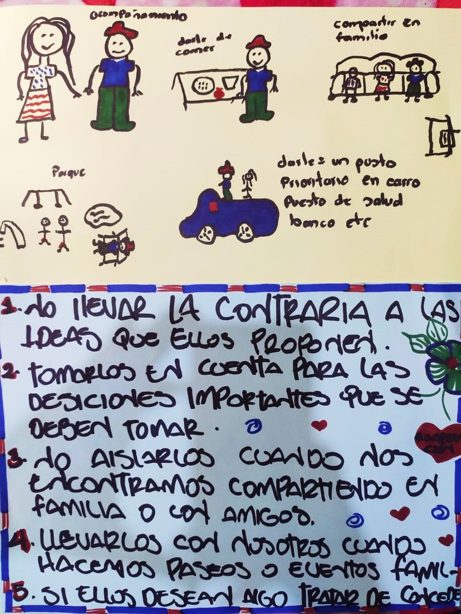 SSANSSAN4's tweet photo. En el municipio de Policarpa se desarrolló el encuentro pedagógico participativo enfocado en el cuidado y autocuidado del adulto mayor, quienes con actividades lúdicas identificaron prácticas de autocuidado que pueden realizar en su cotidianidad para mejorar su estado de salud. https://t.co/VfFto8J9Um