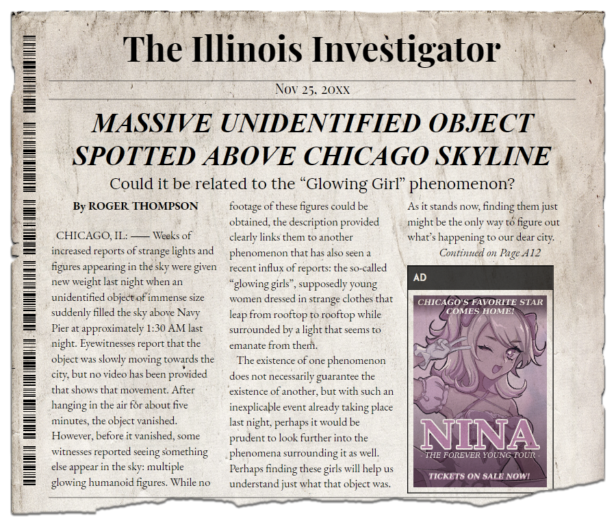 Illinois Investigator: "MASSIVE UNIDENTIFIED OBJECT SPOTTED ABOVE CHICAGO SKYLINE"