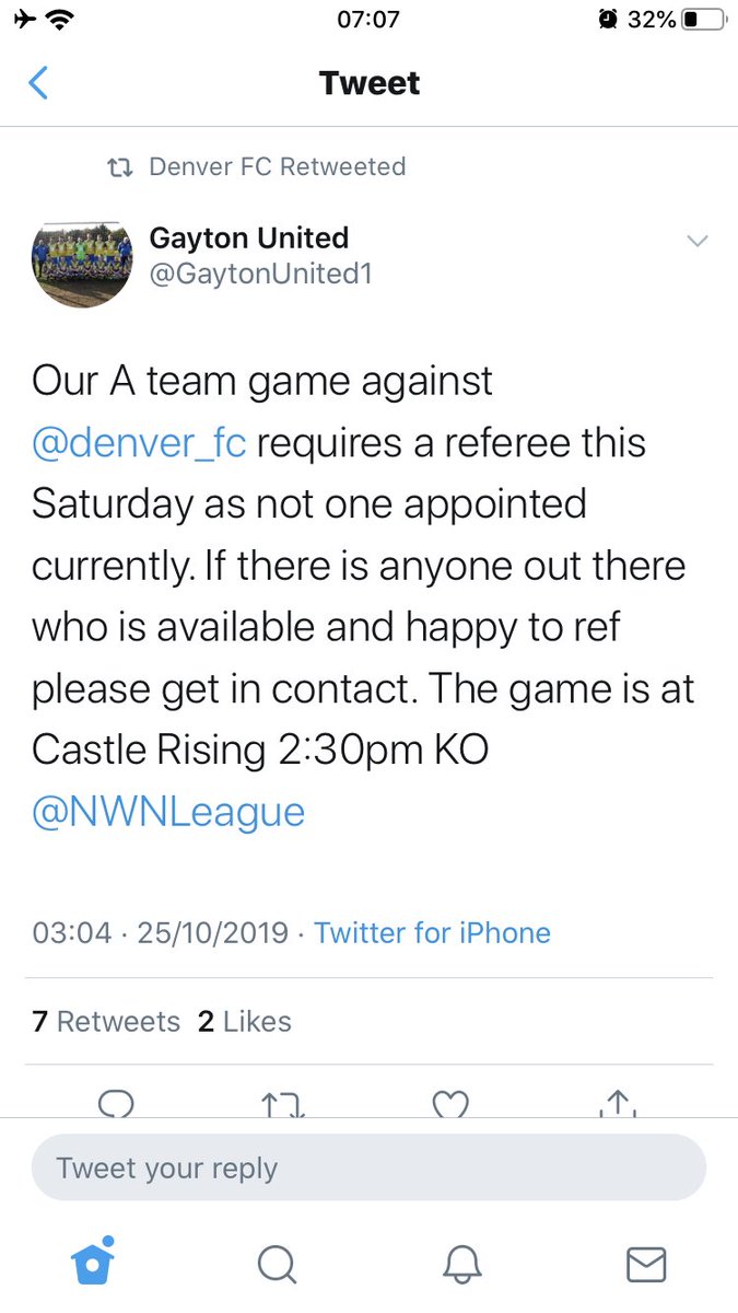 @radical_referee @denver_fc @NorfolkCountyFA @NWNLeague @MorrisArmitage @refsupportuk @FA @RefsAssociation @PodcastSelk @YLPSport @TheLynnNews @EddyHYUFC @neilg83 Just 3 weeks earlier. I wonder why.......