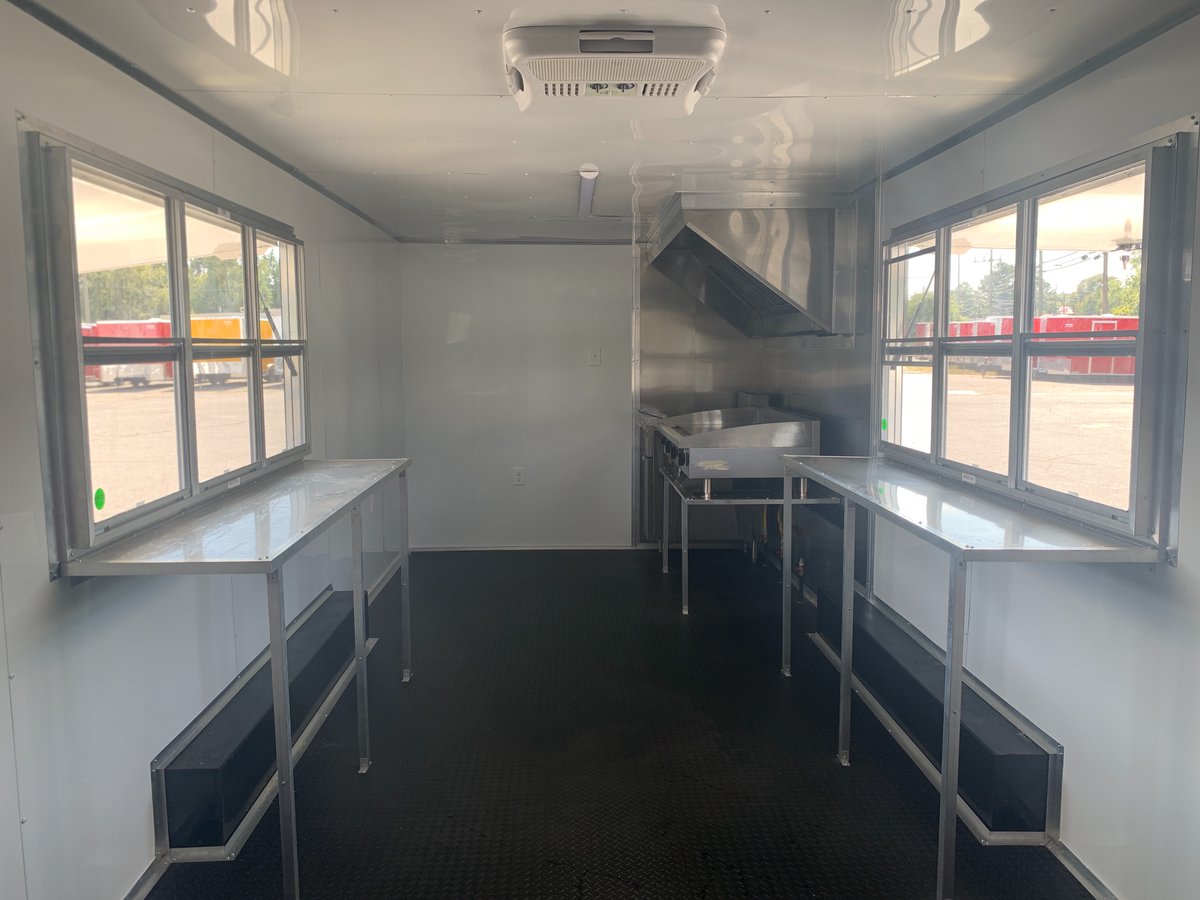 WENDYwow5's tweet photo. (478)400-1388
Electric.  Water. Finished interior.  Customize your trailer.  Starting at $10,999 #7x16 #concession #mobilekitchen #catering #foodtrailer https://t.co/orW2LzPnnJ