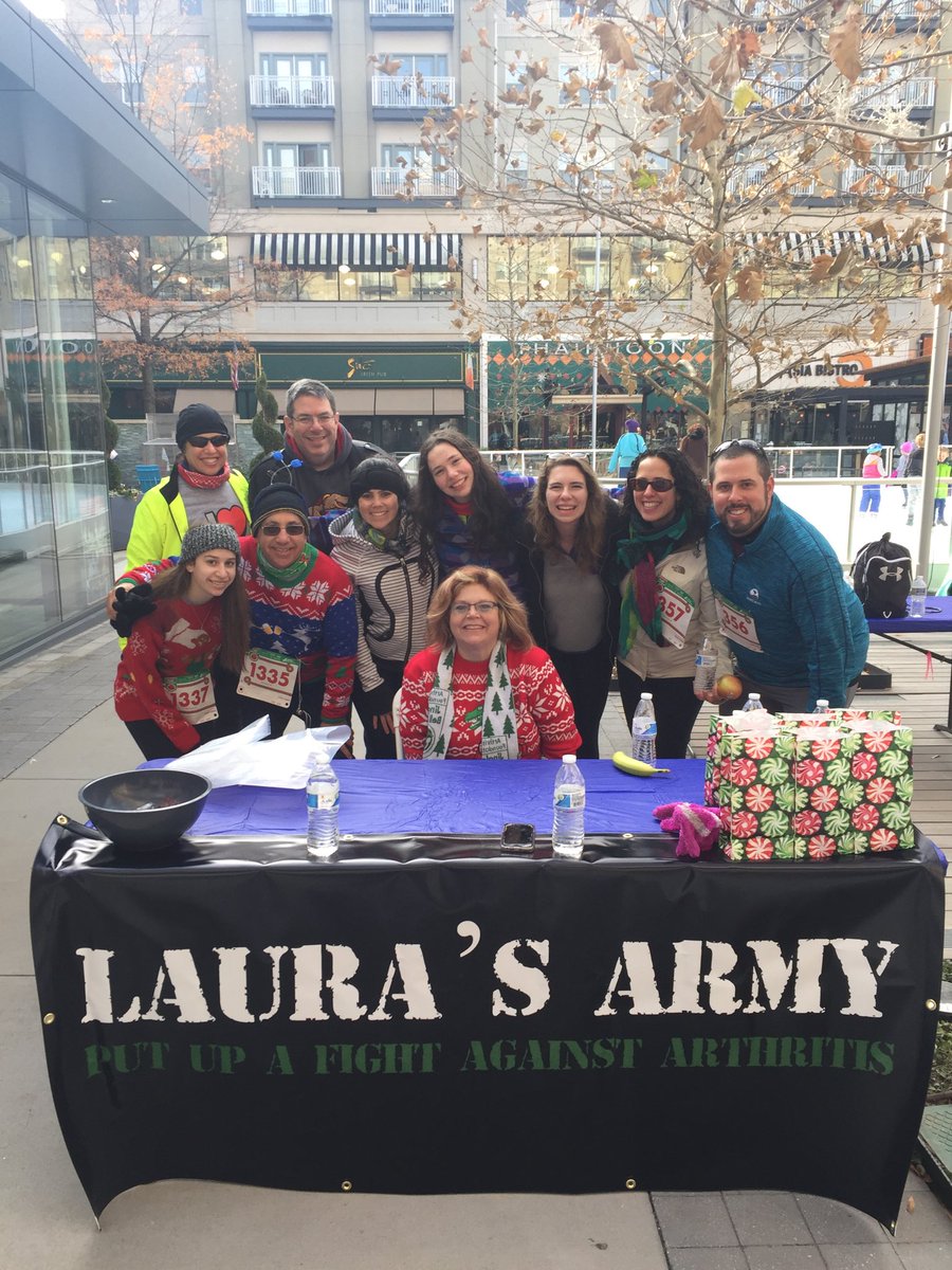 Lwtorchi's tweet image. Honored to have been chosen as Montgomery Cty, MD Honoree of ⁦@ArthritisFdn⁩ Jingle Bell Run! Please help me reach my fundraising goal!
events.arthritis.org/team/laurasarm…
#simpletasks,⁦@ArthritisFdn⁩, #jinglebellrun,