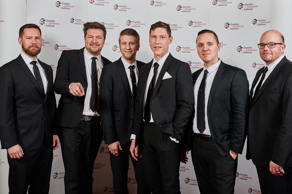 MERCI//THANK U Chambre de commerce de #Gatineau ! What a gala! #excelor #outaouaisfun #ottmusic