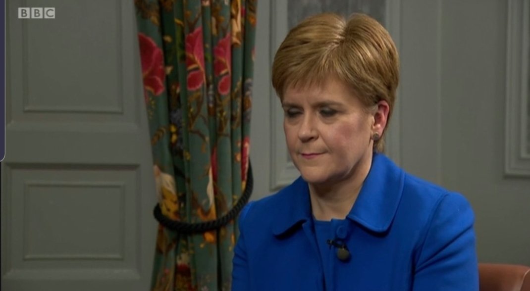 RuthDavidsonPC's tweet photo. Well that was an absolute doing from @afneil. A doing on the growth report, a doing on the hypocrisy of her Brexit vs Indy position and a doing over her domestic record in health. 

And what's more, she knows it. https://t.co/w6R3U7sjHo