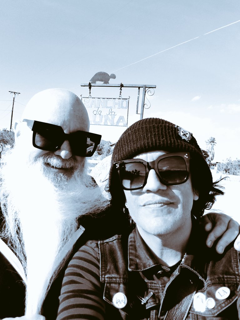 TheBulletBoys's tweet photo. Shout out to this Fine Gentleman! Today! Miss &amp; Love U Brother Davey!! Mt✌🏽🖤☠💯 @ranchodelaluna @Rancho_Mezcal @mojavelords #daveyjocatching https://t.co/FrNyZR3Zky