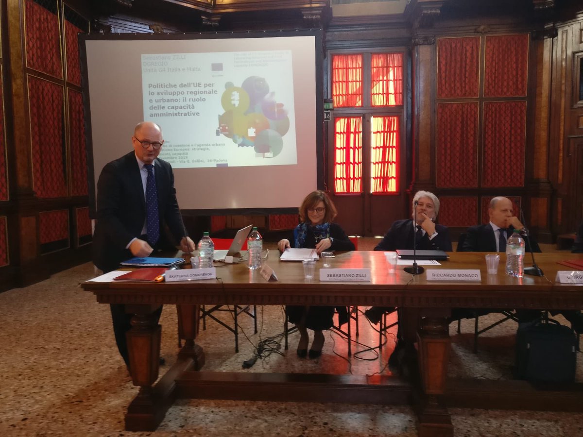 Laura_Polverari's tweet image. More pics from today’s closing event of SINERGIA project funded by #Cariparo. Key message: Veneto SUD Strategies have been challenging but well worth it. Experience &amp;amp; cultural change gained will be useful 4 2021-27! Thanks 2 keynote speakers, urban authorities &amp;amp; all intervened!