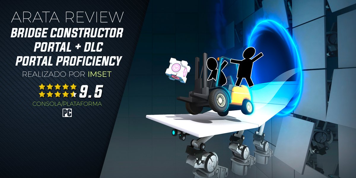ArataLatam's tweet photo. https://t.co/XEzGlmZEcg - ¡Hola! Estimados seguidores, tuve la oportunidad de jugar el nuevo contenido descargable de Bridge Constructor Portal. ... - @HeadupGames @BC_Franchise #BridgeConstructorPortal #Portal #Headup #ClockStoneSoftware #Review #Analisis #Arata #ArataLatam https://t.co/YGNKI4zB7J
