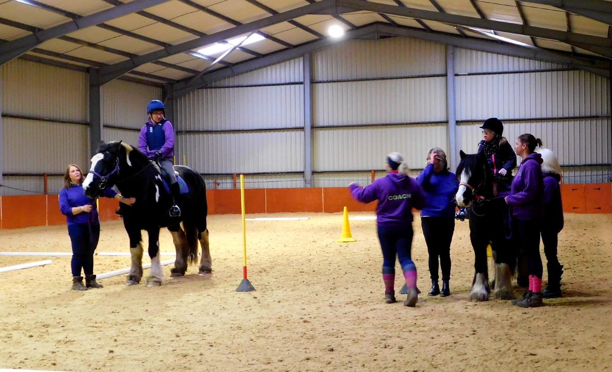 Today HM Lord-Lieutenant of South Yorkshire Andrew Coombe came to present our @QueensAwardVS Thank you to our #volunteers who make it all possible, they show dedication, care and passion for what they do and they all truly deserve this award. #rda #thankyou