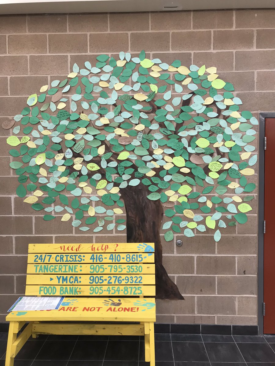 And look at <a href="/HMBSSBlizzards/">Harold M. Brathwaite</a> anti-bulling tree and bench. Thanks to our climate team.