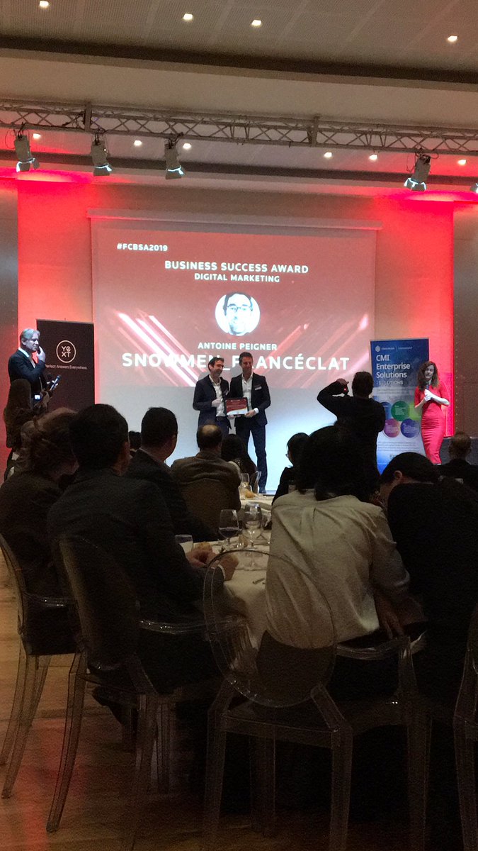 Congratulations to <a href="/SnowMen/">snowmen</a> #fcbsa219 #digital #marketing #France #China