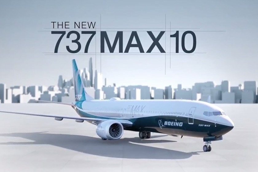 Boeing muestra su primer avión 737 MAX 10, el más grande de la familia MAX, que llega competir contra el Airbus A320neo xataka.com/p/219933
