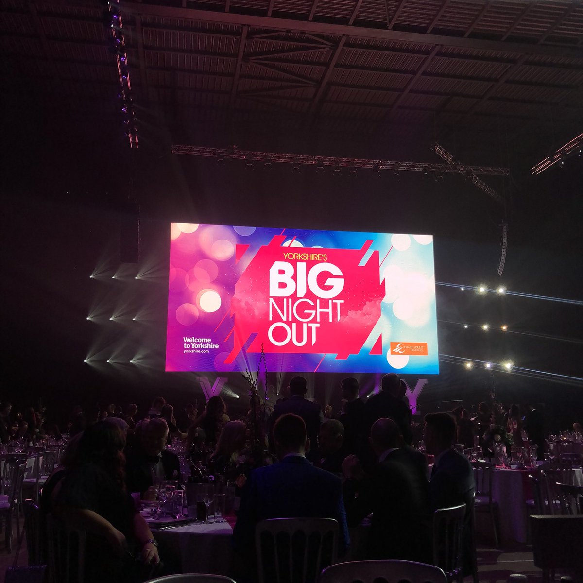 We are enjoying a great time at Yorkshire’s Big Night Out. Celebrating all the great tourism in Yorkshire #WRA2019