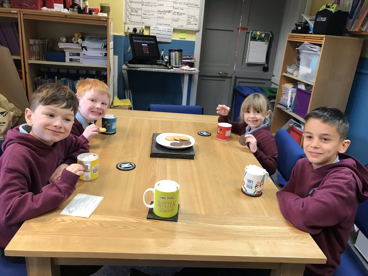 Castle Caereinion Church in Wales Primary School (@castlecwschool) on Twitter photo Well last weeks Hot Chocolate Friday became this weeks Hot Chocolate Monday! 🍪☕️ Da iawn to Will and Kelly for their exemplary behaviour at Chester Zoo 😊 and to Kuba and Alfie for their beautiful handwriting. Llongyfarchiadau pawb! <a href="/pauldixtweets/">Paul Dix</a> <a href="/CountyTimes/">Powys County Times</a> <a href="/powyssch/">Ysgolion Powys</a> Well last weeks Hot Chocolate Friday became this weeks Hot Chocolate Monday! 🍪☕️ Da iawn to Will and Kelly for their exemplary behaviour at Chester Zoo 😊 and to Kuba and Alfie for their beautiful handwriting. Llongyfarchiadau pawb! <a href="/pauldixtweets/">Paul Dix</a> <a href="/CountyTimes/">Powys County Times</a> <a href="/powyssch/">Ysgolion Powys</a>