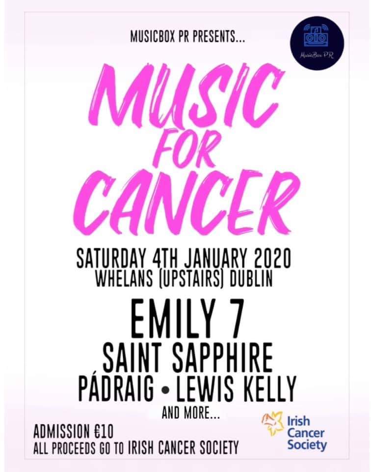 TheEargasmx's tweet photo. We would genuinely appreciate if any of our followers could retweet or share!! Myself (@SarahbarrettD12 and @KateOLoughlinx are doing this is memory of our mams who we lost to cancer. Also to anyone who has been affected. ♥️♥️#irishmusic #musicforcancer #musicboxpr #theeargasm https://t.co/yiY2x6Mnsi