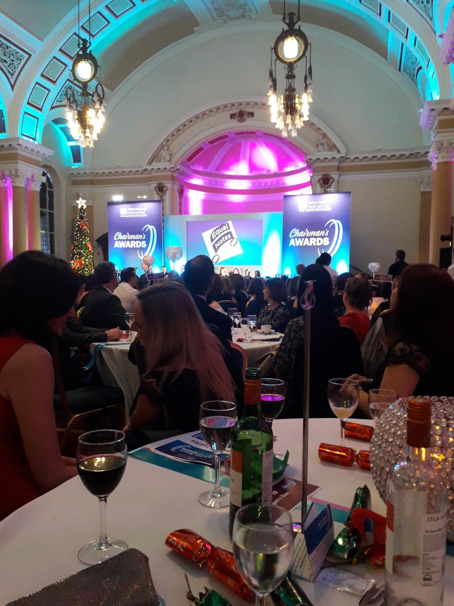 MackinMaura's tweet photo. All having a great time at the Belfast Trust Chairman's Awards https://t.co/BhUQNOMndm