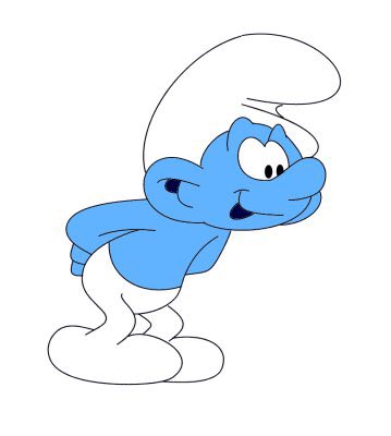 Nosey Smurf /  @Decafquest 11/n