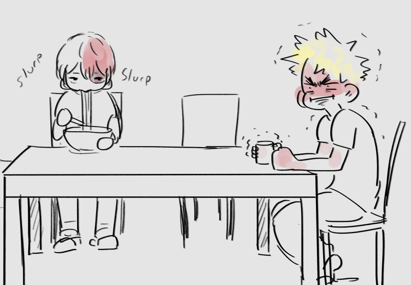 spiced_covfee's tweet photo. god i love f!bakugou vs c!bakugou. f!baku being so deep in PDA for c!deku that c!baku gets extremely jealous but can't do anything bc it's against his nature lol https://t.co/14YO6gZU6C