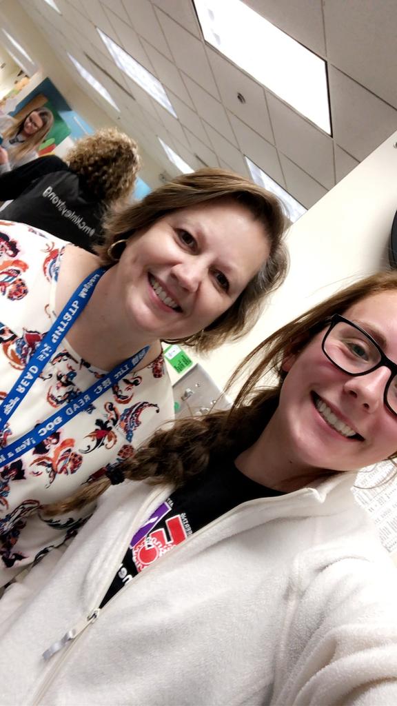 ELLgrandma's tweet photo. I've really enjoyed wotking with Kristina Case while she student teaches in 5th grade. I appreciate how she takes the initiative to be on top of things and ready for co-teaching!  #mckinleystrong #McKinleyGrateful https://t.co/rPYpTmAA8x