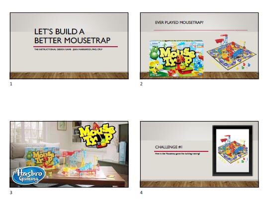 Congratulations to <a href="/jmarrapodi/">Jean Marrapodi</a> for successfully completing the <a href="/sententiagames/">SententiaGames</a> Level 3 Master Craftsman #Certification. Her course for trainers, Let's Build a Better Mousetrap, let them act as learners and experience the power of #gamification for discovery #learning.