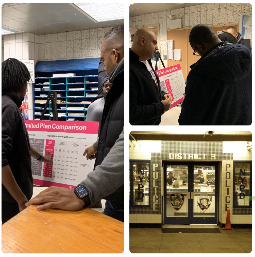 PCC Wireless (@pccwirelessinc) on Twitter photo #PCCPRIDE #WEWONTSTOP Another great day bringing <a href="/TMobile/">T-Mobile</a> First Responder plans to the NYPD! #NYPDFINEST Team Harlem <a href="/pccwirelessinc/">PCC Wireless</a> @syed_s_majeed <a href="/PccYash/">YashPccPride</a> @BrendanPcc <a href="/MikeyCajayon/">Michael Cajayon</a> <a href="/thayesnet/">Terry Hayes</a> @PccEddie <a href="/andysinha1/">Andy</a> #PCCPRIDE #WEWONTSTOP Another great day bringing <a href="/TMobile/">T-Mobile</a> First Responder plans to the NYPD! #NYPDFINEST Team Harlem <a href="/pccwirelessinc/">PCC Wireless</a> @syed_s_majeed <a href="/PccYash/">YashPccPride</a> @BrendanPcc <a href="/MikeyCajayon/">Michael Cajayon</a> <a href="/thayesnet/">Terry Hayes</a> @PccEddie <a href="/andysinha1/">Andy</a>