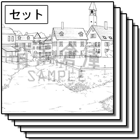 背景倉庫 Clip Studio Paint ブラシ素材集 モノクロイラスト マンガ編 発売中 على تويتر 西洋風 背景素材 集15 室内 と同 16 街並 が新発売 オジリナルで描き起こした ファンタジー風な室内と街並のセットです Clip Studioでは起動後 素材をさがす