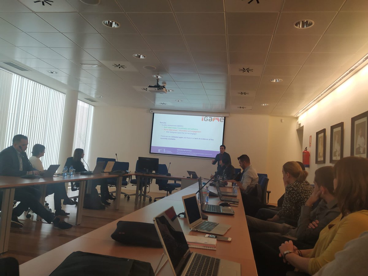 aicuesta's tweet photo. Great @H2020iGAME meeting at @InfoUMA #iGame #mHealth #eHealth #digitalHealth @MSCActions #ResultsComing #ChronicConditions #promoteMove #breakSitting #gammified https://t.co/FjFyabOOxx