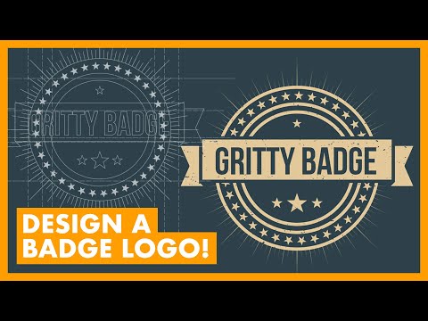 Adobe Design Layout Start With One Simple Shape And Work With Shapes Masks And Pathfinder To Create A Complex Badge Logo In This Illustrator Tutorial From Tutvid T Co W2wptau4op T Co Iho4axlt16