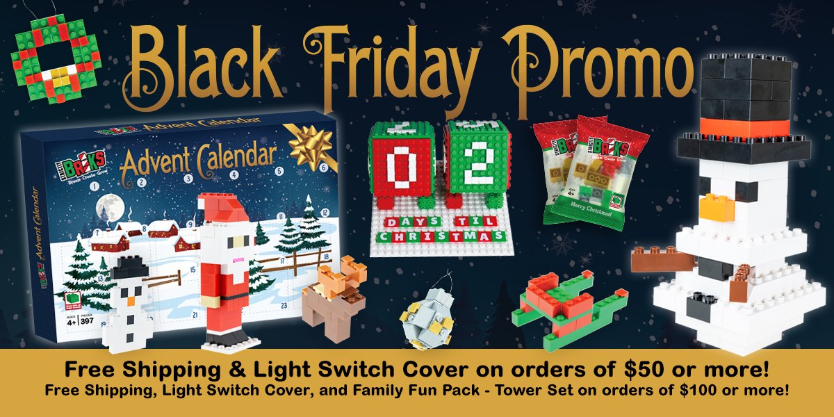 StrictlyBriks's tweet photo. We've got a huge Black Friday Promotion beginning over at https://t.co/wOwnYD1z42 https://t.co/Sw6PsYQqor