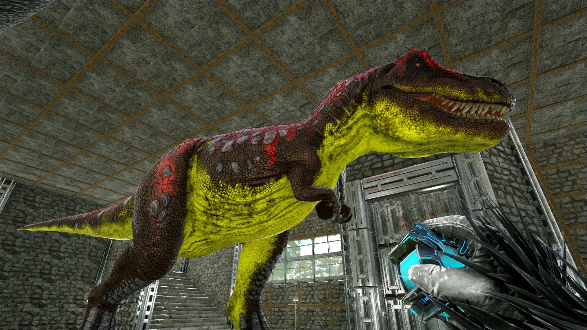 魅惑色のぱんだ Ark 昨日の夜 叉骨集めに行こうと思ったらイベカラーの150レックス見つけてテイム開始 ヒエノドンに追われるサーベルタイガーがテイム中のレックスにダイレクトイン ヒエノドンガジガジガジガジ メレー250だったから1回起こしてまた