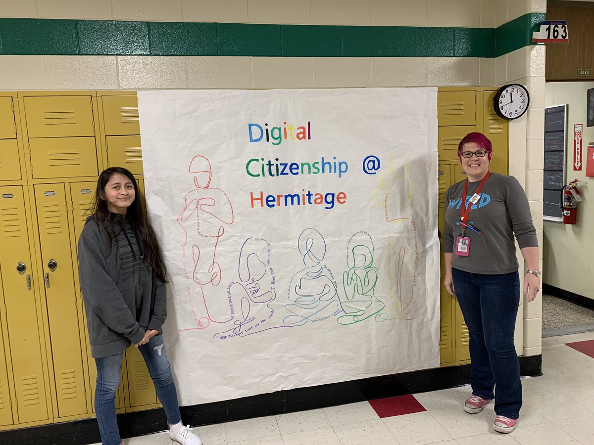 MellardMrs's tweet photo. Digital citizenship locker competition today. Our students demonstrated what they’ve learned about how to use the internet responsibility. I can’t wait to see who wins!! @MelissaWoltz @DrJackson_EDU #RollPride #GlobalCitizen https://t.co/MxtlgtBs9K