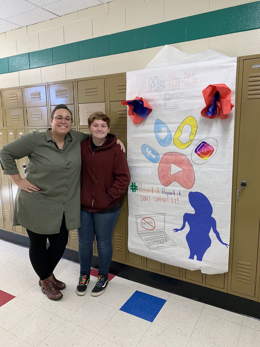 MellardMrs's tweet photo. Digital citizenship locker competition today. Our students demonstrated what they’ve learned about how to use the internet responsibility. I can’t wait to see who wins!! @MelissaWoltz @DrJackson_EDU #RollPride #GlobalCitizen https://t.co/MxtlgtBs9K