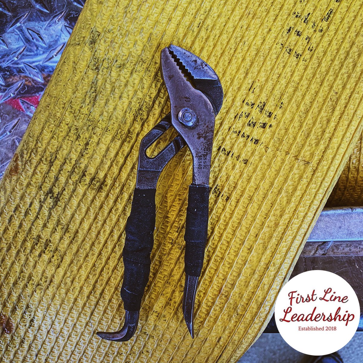 FirstLineLead's tweet photo. New addition to my tool cache. I bent up, and ground down a set of slip-joint pliers to create a version used for Through the Lock Forcible Entry. Inspired by @thinredlinerad1. Whatโs in your pockets? #Firefighter #ForcibleEntry #FirefightingTools #RespectfulEntry https://t.co/rLHUzSUsmT