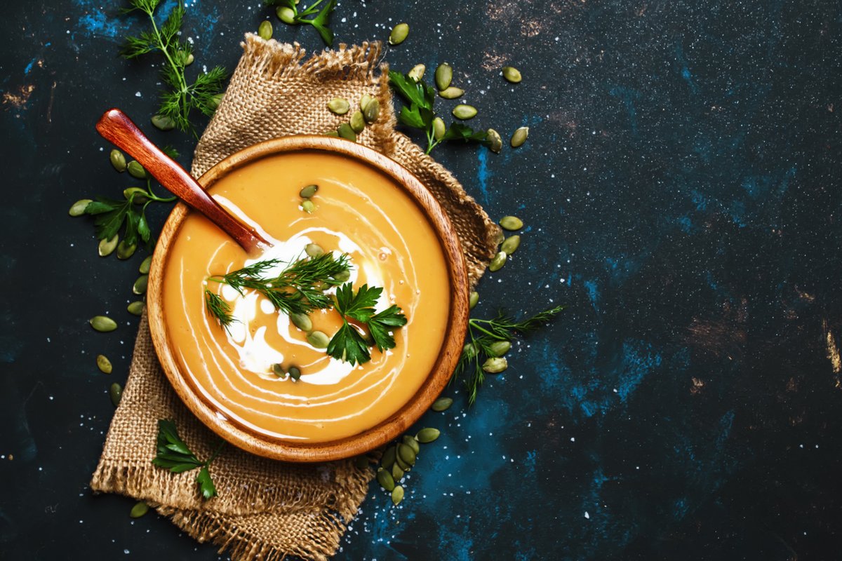 MaxiMaidsInc's tweet photo. RECIPE: ALERT Creamy pumpkin soup that will leave them dying for more! I love the touch of cream with this delicious thanksgiving addition. https://t.co/AfShoFj35H https://t.co/nicm2Oy9lr