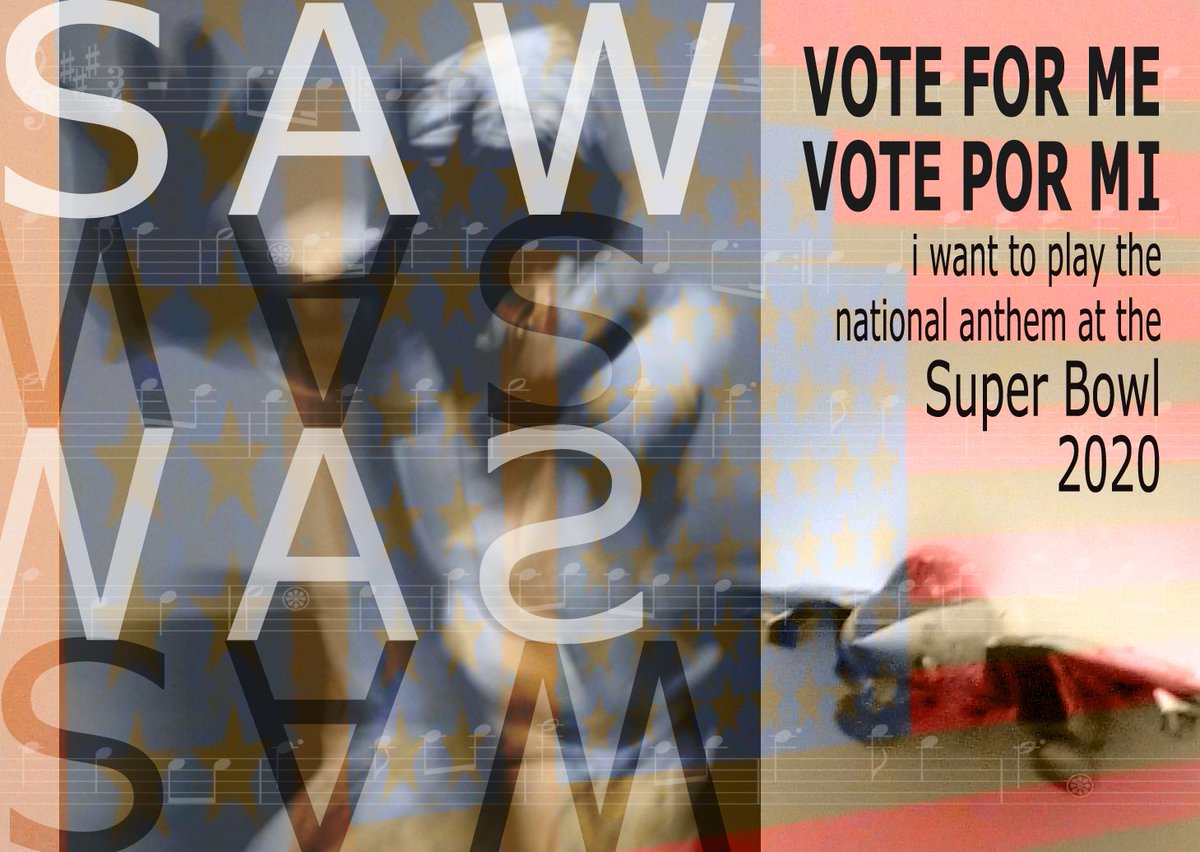Miami artist wants to play the national anthem during #SuperBowl 2020. eventbrite.com/e/vote-for-mev…