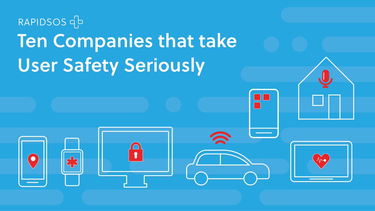 RapidSOS's tweet image. Protecting your users every step of the way is quickly becoming a key product differentiator. Read on for a list of companies that are making strides in #usersafety: rapidsos.com/blog/ten-compa…
#IoT #tech #publicsafety #thoughtleadership #innovation