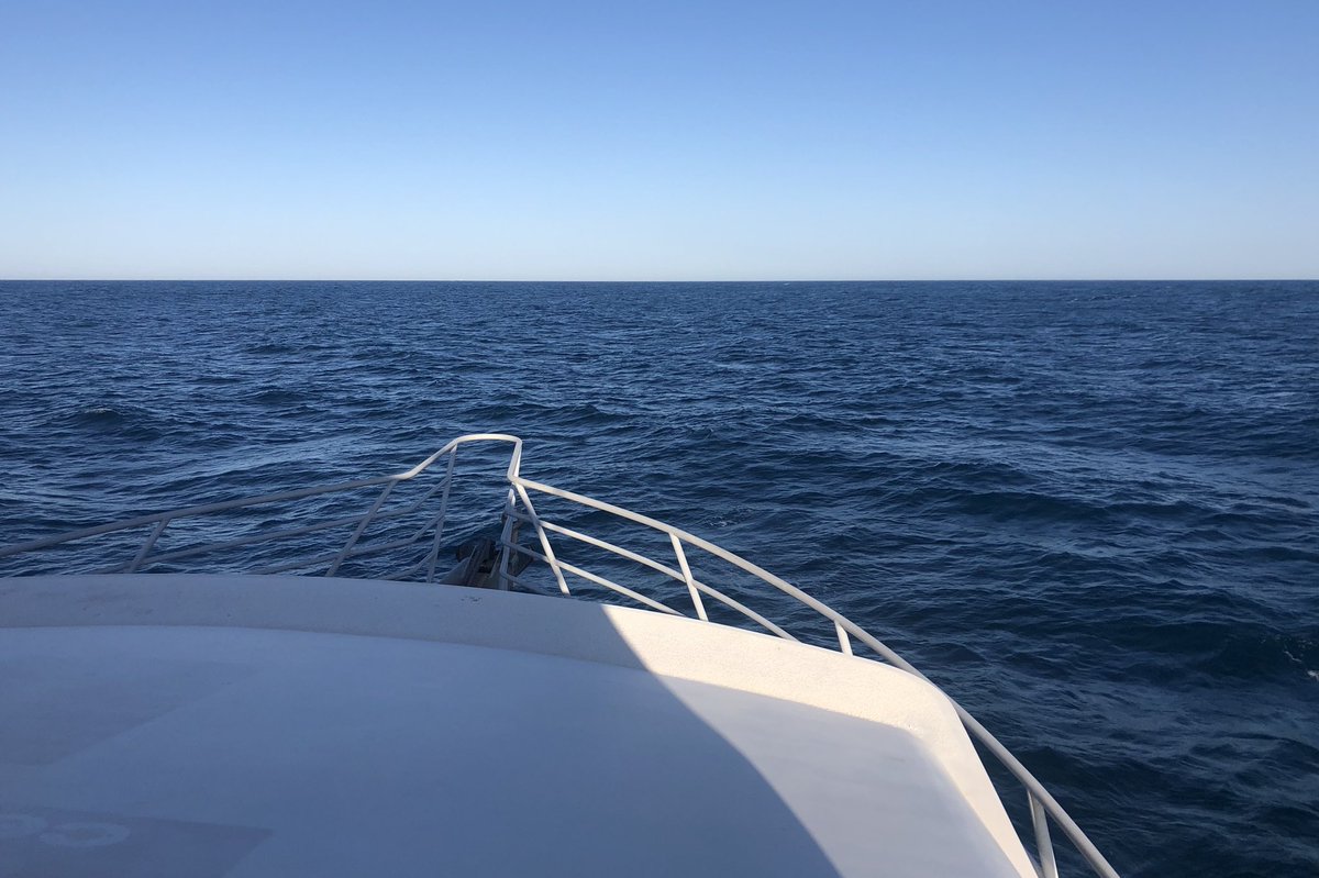 KelseyHancock15's tweet photo. Off to the Abrolhos Islands this morning for weed removal and revegetation monitoring. How cool is tafe! @CRTAFE_BCMI https://t.co/A4xgLqfiF1