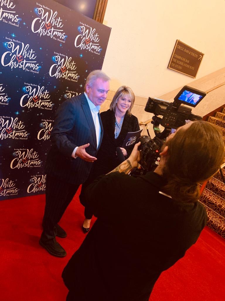 Our red carpet was in full swing as we welcomed some familiar faces into the theatre to kick of the festive season...🎄❄️ 

#WhiteChristmasShow