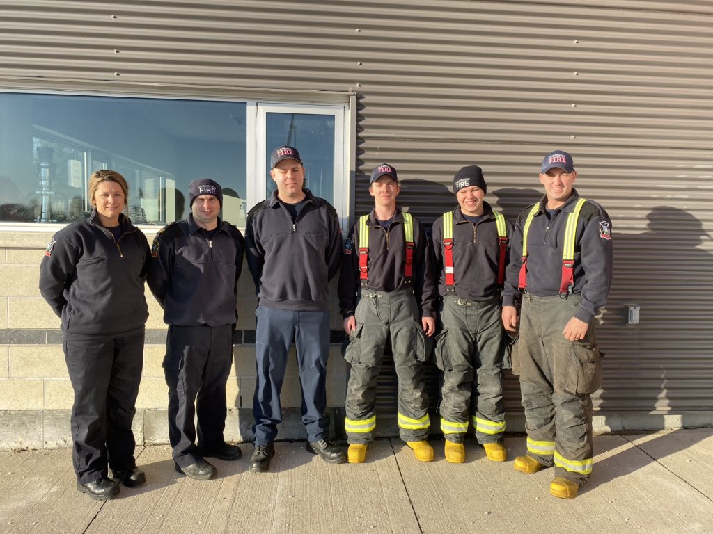 RoreePayment's tweet image. Awesome Top Gun challenge this wknd. A way for stn’s to figure out, “who the best is”. This year in a repeat performance it was Stn 1 made up of Capt Darling, FF’s T. Payment, Leblond, Ernewein, Leferink &amp;amp; some slouch in a white hat, $400 towards our annual @camp_bucko donation