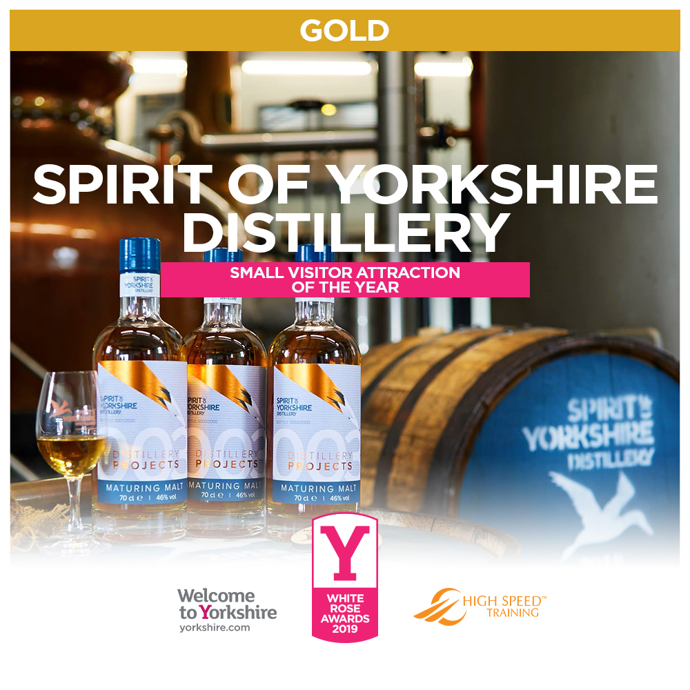 The results for Small Visitor Attraction of the Year, sponsored by @EasySwitch_UK, are:

🥇 - <a href="/SpiritYorkshire/">Spirit of Yorkshire Distillery</a>
🥈 - @HullGinSchool
🥉 - <a href="/GoApeDalby/">Go Ape Dalby</a>

#WRA2019