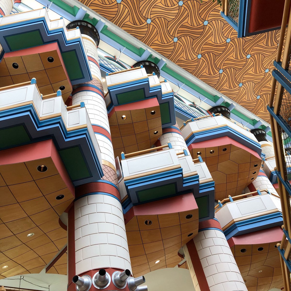 The Ark of architectural delight & fecundity that is the Judge Institute by John Outram, Cambridge, 1991-5