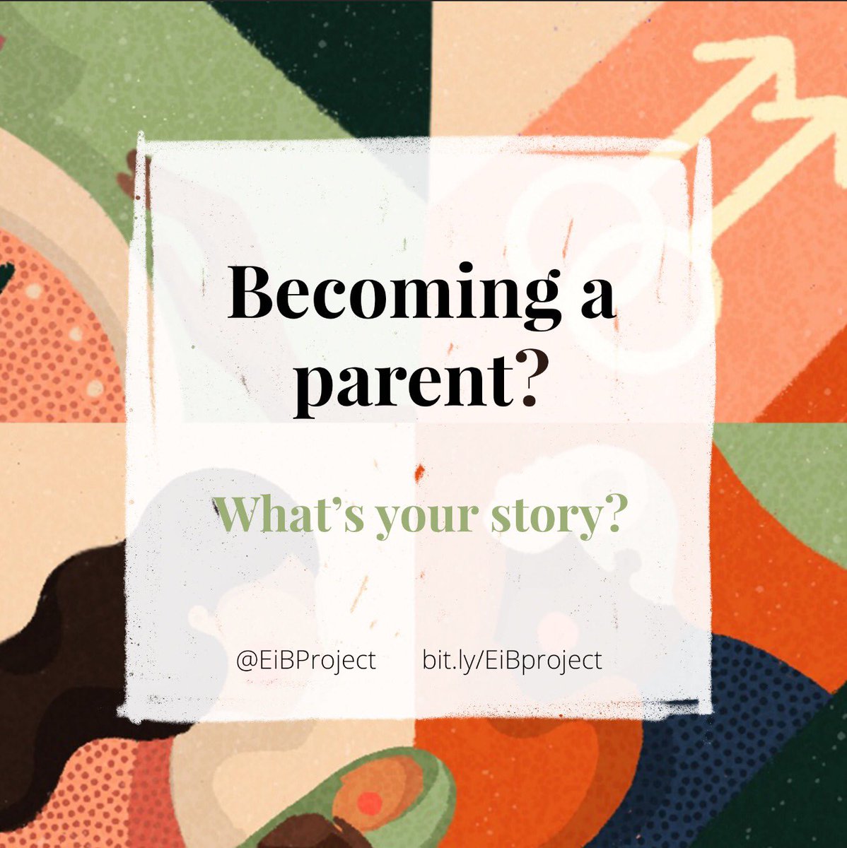 Everything in Between is a project about diverse first-time parental and pregnancy experiences. We’d like to speak to soon-to-be or recent first-time parents with babies up to 6 months of age. Find out more here:bit.ly/EiBproject