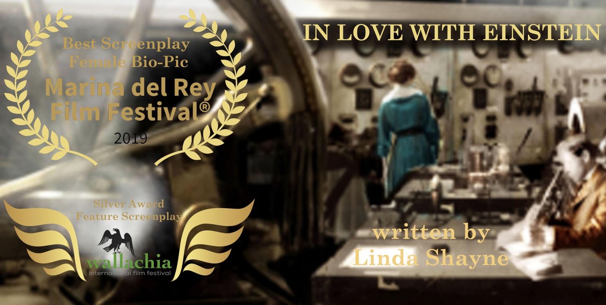 LindaShayne's tweet photo. Very, very thankful for 2 more Film Festival Screenplay Awards. Hope to film next year.  #filmfestivals #awardwinners #femalefilmmaker #screenplay #movies https://t.co/D4Tvyz2amv