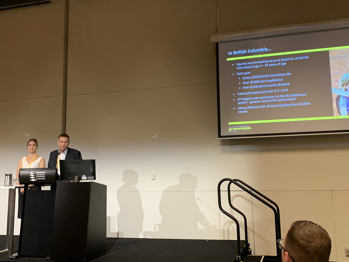 S_A_Richmond's tweet photo. Kicking off day two with an amazing @Preventable presentation by @IanPike4 and Jennifer Smith @theAIPN #aipn2019 https://t.co/Xr6Ghy28eE