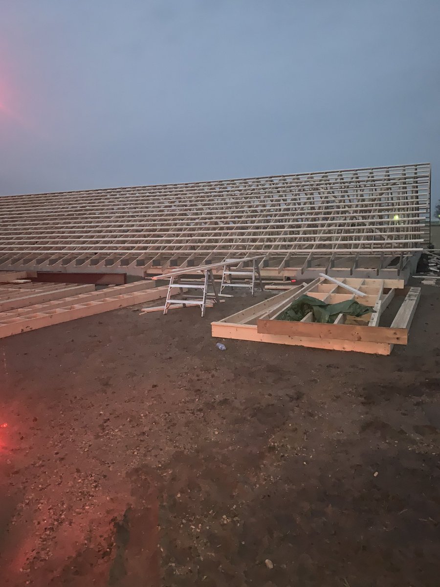 Setting walls and truss system tomorrow