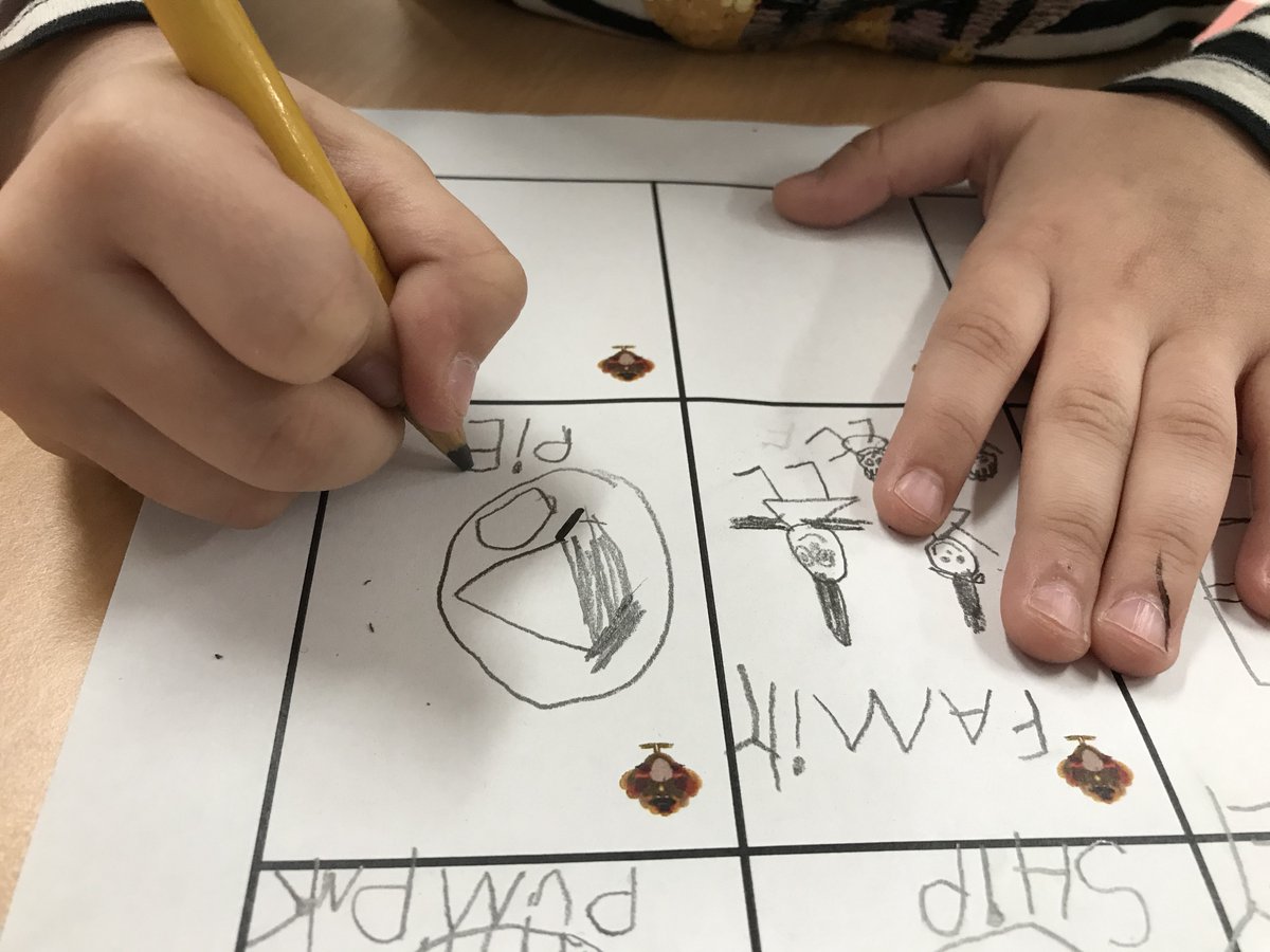 DonnaOT735's tweet photo. thankful for kids who make me giggle, fine motor projects that taste good, and, without question, family and pie. #NTDSEmpowers #turkeyFun @Skokie735 https://t.co/BFKxXcWQ3t